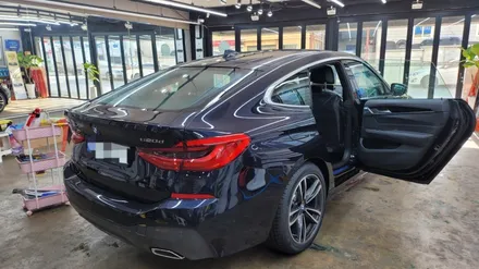 BMW 6GT. 루마 버텍스900☆☆☆☆☆풀 시공. 부산.사상구.산업단지점.루마 버텍스 썬팅.미라클 카 멀티샵 입니다