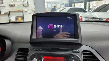 부산 네비매립 장착전문점.♧올뉴 모닝♧.8인치 상단매립.후방카메라.작업은 꼼꼼하게~ 미라클 카 멀티샵 입니다