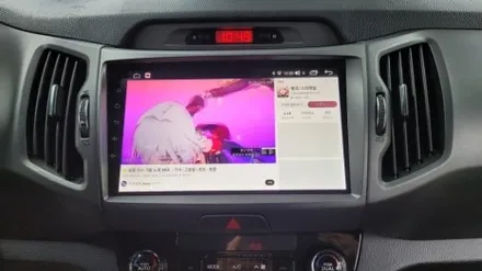 부산 안드로이드올인원 시공점.KC인증제품 안드로이드 올인원 저렴한 가격에 장착했어요