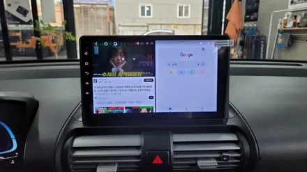 현대캐스퍼 안드로이드올인원,AHD후방카메라 설치로 스마트차량이 되었습니다