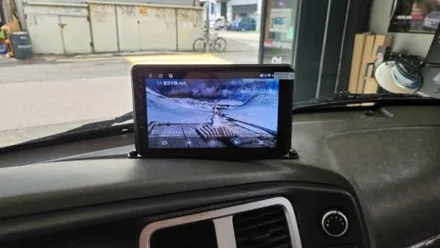 포터2 LPi 안드로이드올인원 설치,AHD후방카메라 장착