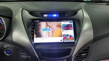 부산.아반떼MD 안드로이드 올인원 설치장착