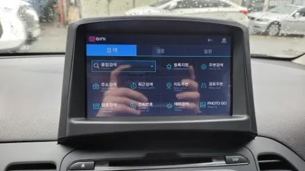 부산 네비매립 장착전문점.♧올뉴 모닝♧.8인치 상단매립.후방카메라.작업은 꼼꼼하게~ 미라클 카 멀티샵 입니다