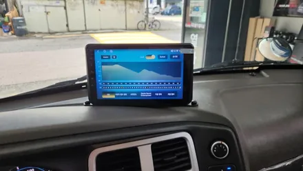 포터2 LPi 안드로이드올인원 설치,AHD후방카메라 장착