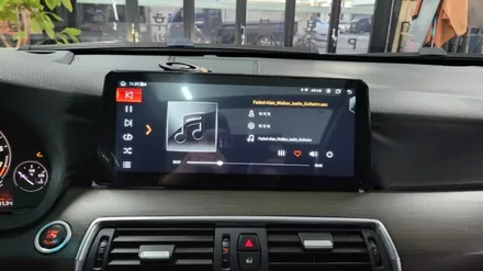 BMW 안드로이드 올인원 카플레이 12.3인치 설치.bmw전용 안드로이드 제품