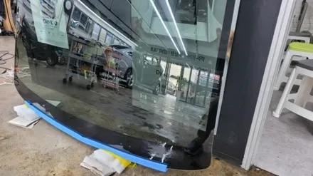 루마 버텍스 전면썬팅 시공.스타리아 전면유리 버텍스600☆☆시공.(부산 사상 산업단지점) 버텍스 썬팅 인증점