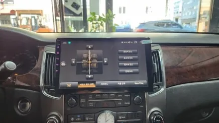 에쿠스 안드로이드올인원.3D 어라운드뷰360°설치,블랙박스기능까지~