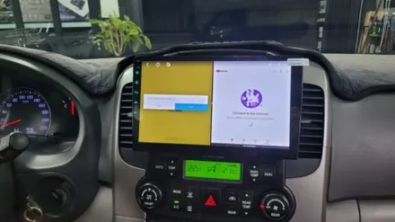 10인치 안드로이드올인원 설치한 그랜드카니발 차량입니다
