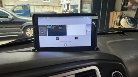 포터2 LPi 안드로이드올인원 설치,AHD후방카메라 장착