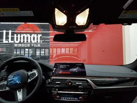 BMW 루마 버텍스 썬팅. 부산 BMW 5시리즈.  프리미엄썬팅.버텍스650☆☆.반사필름 시공.썬루프 썬팅.