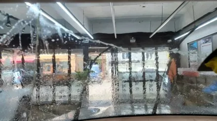 루마 버텍스 썬팅.부산 사상구(산업단지점).BMW 전면썬팅. 버텍스900☆☆☆☆☆시공