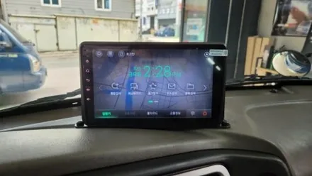 포터2 LPi 안드로이드올인원 설치,AHD후방카메라 장착