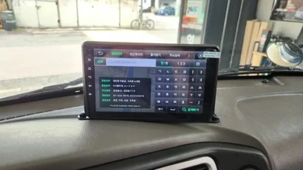 포터2 LPi 안드로이드올인원 설치,AHD후방카메라 장착