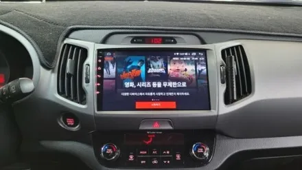 스포티지r 안드로이드올인원 설치장착.부산 미라클카멀티샵 입니다