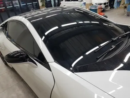 BMW i8 루마버텍스썬팅.아이나 블랙박스 설치