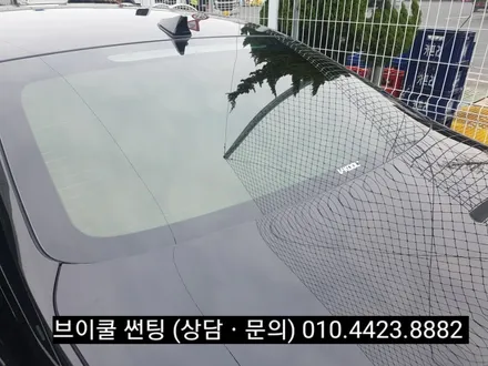 부산.브이쿨썬팅전문점. 열반사썬팅 브이쿨.           G90 제네시스. 브이쿨PDI 시공.블랙박스 파인뷰LX2000