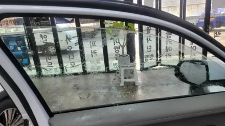부산,아이오닉5열차단썬팅으로 재시공,레이노S9 시공
