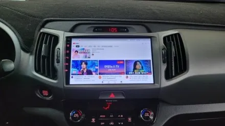 스포티지r 안드로이드올인원 설치장착.부산 미라클카멀티샵 입니다