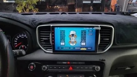 스포티지QL 안드로이드올인원 설치로 업그레이드 되었습니다