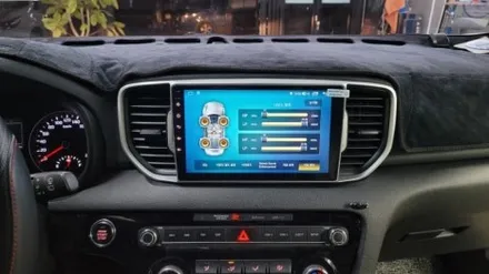 스포티지QL 안드로이드올인원 설치로 업그레이드 되었습니다