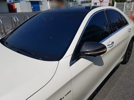 부산.벤츠S클래스.레이노 S9. 열차단 썬팅 시공