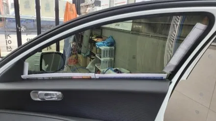 아이오닉6.루마 버텍스 썬팅 시공.부산 버텍스 썬팅 (사상 산업단지점).전기차 버텍스 썬팅샵