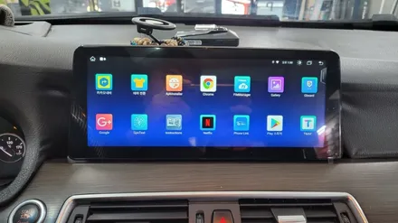 BMW 안드로이드 올인원 카플레이 12.3인치 설치.bmw전용 안드로이드 제품