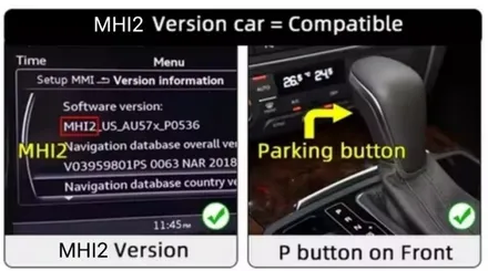 16년식 아우디 A7 50TDI, 소프트웨어 업데이트로 카플레이/안드로이드 오토 활성화 되어 사용이 가능해졌어요!!! / 양주, 구리, 의정부