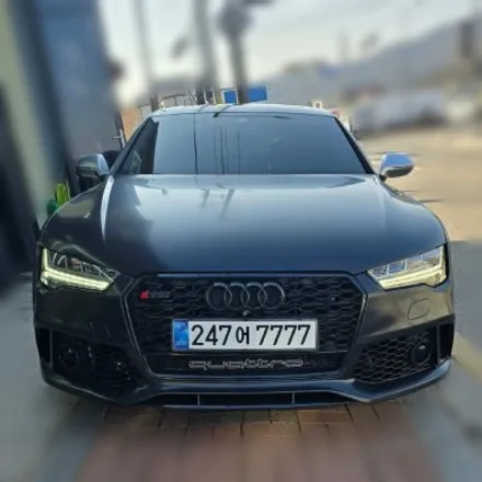 아우디 A7 40TFSI, RS7 리어 디퓨저 바디킷 컨버전!!! / 양주, 구리, 의정부