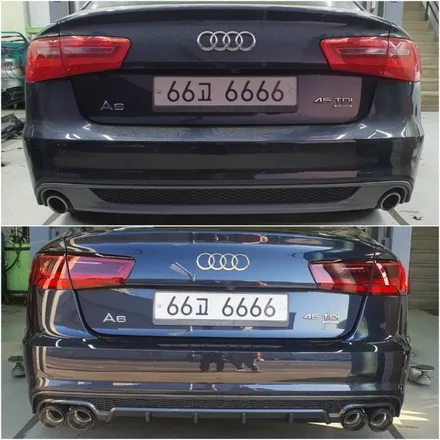 ★ 전기형 A6->후기형 S6 바디킷으로 컨버전하기 ★ / 양주, 구리, 의정부