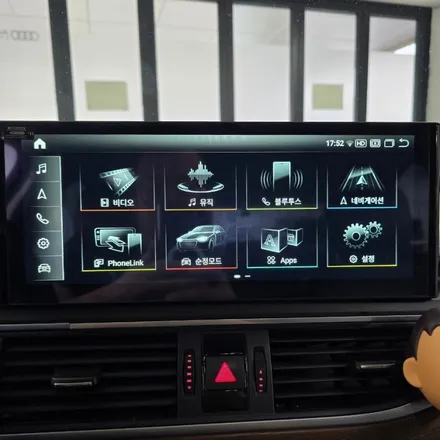 아우디 A6 35TDI, 12.5인치 안드로이드 올인원 설치로 업그레이드 했어요!!! / 양주, 구리, 의정부