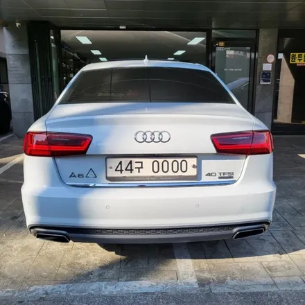 16년식 아우디 A6 40TFSI 순정 카플레이/안드로이드 오토 활성화 / 양주, 구리, 의정부