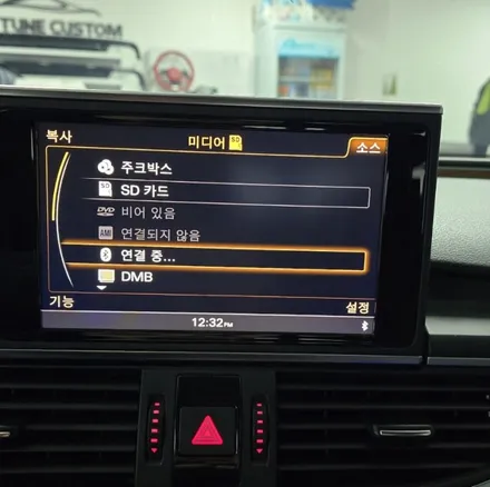 2014년식 아우디 A7 차량, 12.3인치 카플레이/안드로이드 모니터 설치로 분위기Up, 기능Up / 양주, 구리, 의정부