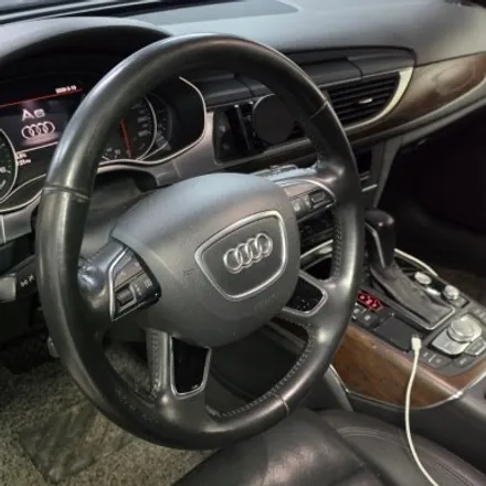 2016년식 아우디 A6 C7 35TDI, 순정 스타일 D컷 열선 핸들&S 로고 기어노브 SET 시공 / 양주, 구리, 의정부