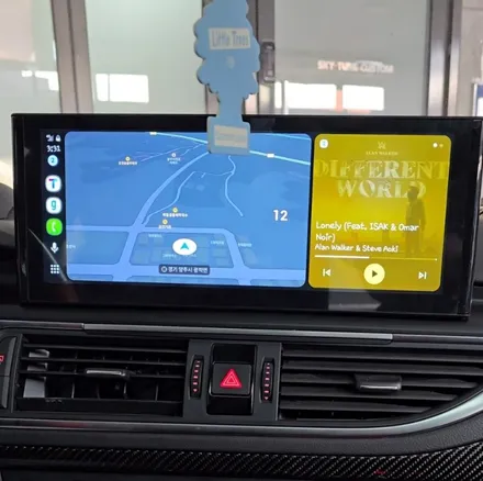 아우디 전기형 RS7 12.3인치 Carplay/Android Auto 디스플레이 모니터 설치로 업그레이드 / 양주, 구리, 의정부