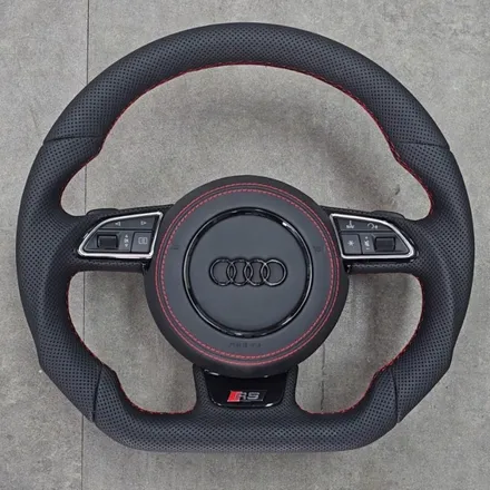 아우디 A6 C7 35TDI, 순정 카플레이/안드로이드 활성화, D컷 핸들/RS기어노브 교체로 업그레이드 / 양주, 구리, 의정부