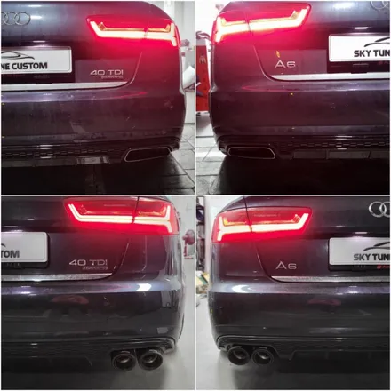 16년식 아우디 A6 C7, 업그레이드 하기 1탄(실외편) / 양주 광적면