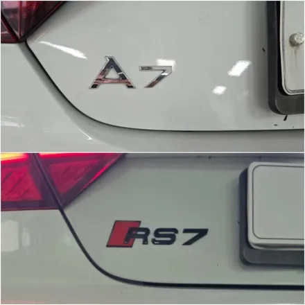 아우디 A7 50TDI, RS7 바디킷 컨버전으로 외관튜닝 했어요!!! / 양주, 구리, 의정부