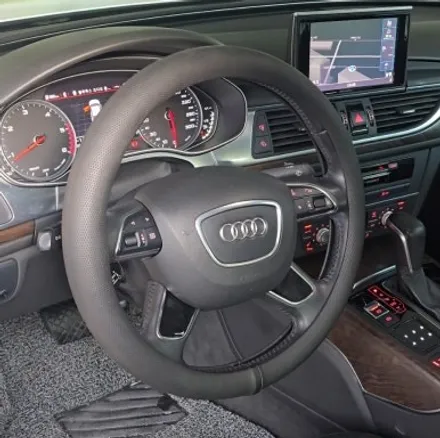 아우디 A6 C7 35TDI, 순정 카플레이/안드로이드 활성화, D컷 핸들/RS기어노브 교체로 업그레이드 / 양주, 구리, 의정부
