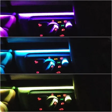 #21 A6 35TDI 순정형 RGB 앰비언트 라이트 / 양주 광적면