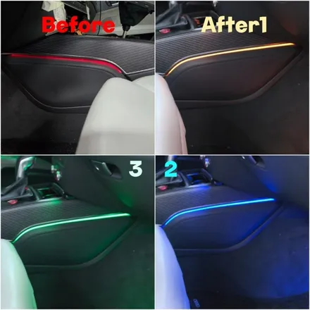 #36 아우디 A7 55TDI 스포츠테크, RGB 엠비언트로  실내튜닝 졸업!!! / 양주, 구리, 의정부