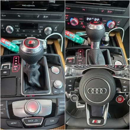 아우디 A7 50TDI, 순정 레인어시스트 활성화와 RS기어봉 튜닝으로 기능Up 분위기Up / 양주, 구리, 의정부