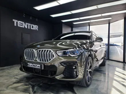 BMW X6 사틴다크그레이 전체랩핑 일산랩핑 / 고양시 덕양구 삼송동
