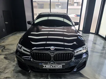 BMW 5시리즈 윈도우라인 크롬죽이기 고양랩핑 / 고양시 덕양구 삼송동