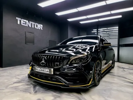 벤츠 CLA45 amg 라이트필름 부분랩핑 포인트랩핑 일산 고양 삼송 랩핑전문 텐토르고양 / 고양시 덕양구 삼송동