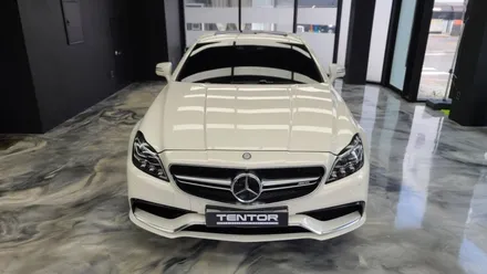 벤츠 CLS63 AMG 루프스킨시공 자동차랩핑 파주 고양랩핑 텐토르고양 / 고양시 덕양구 삼송동