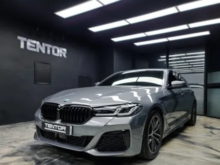 일산 BMW 5시리즈 크롬죽이기 랩핑 시공 했습니다. / 고양시 덕양구 삼송동