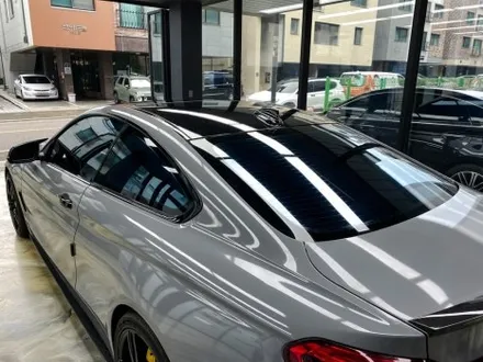 BMW 4시리즈 435d 블락포디 스카이블루 반사필름 썬팅, 일산 파주 썬팅 / 고양시 덕양구 삼송동