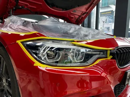 BMW 3시리즈 헤드라이트 라이트필름 시공기 / 고양시 덕양구 삼송동