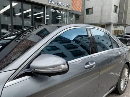 벤츠 S클래스 블락포디 스카이블루 반사필름 시공, 일산 썬팅 / 고양시 덕양구 삼송동